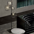 Tonelli Design Hyperion lampa wisząca LED z Pyrex®