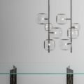 Tonelli Design Hyperion żyrandol LED z Pyrex®
