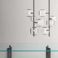 Tonelli Design Hyperion żyrandol LED z Pyrex®