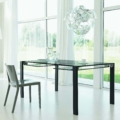 Tonelli Design Livingstone stół rozkładany ze szkła