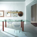 Tonelli Design Livingstone stół rozkładany ze szkła