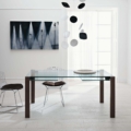 Tonelli Design Livingstone stół rozkładany ze szkła