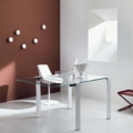 Tonelli Design Livingstone stół rozkładany ze szkła