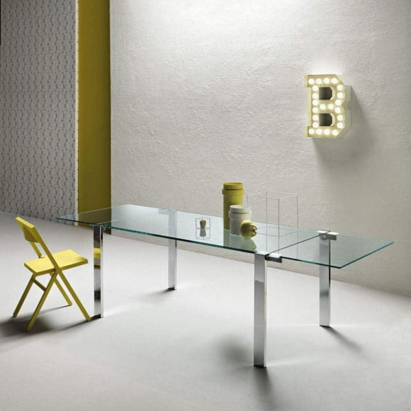 Tonelli-Design-Livingstone-stol-rozkladany-ze-szkla-A10 Tonelli Design Livingstone stół rozkładany ze szkła