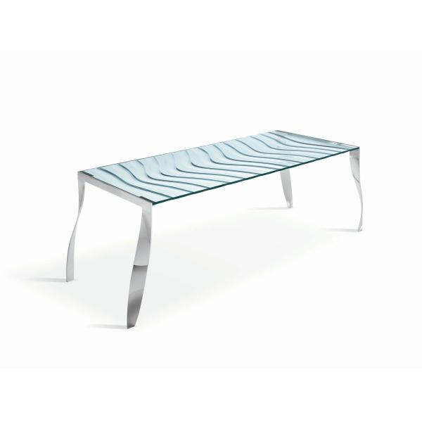 Tonelli Design Luz De Luna stół ze szkła