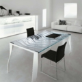 Tonelli Design Luz De Luna stół ze szkła
