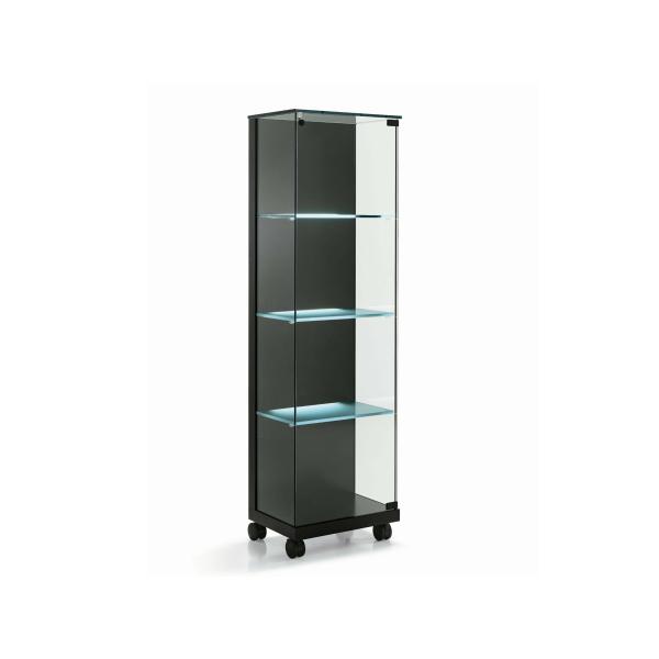 Tonelli Design Medora witryna z kryształu na kółkach
