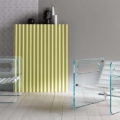 Tonelli Design Naked fotel ze szkła z podłokietnikami