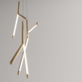 Tonelli Design Noum wisząca lampa LED z drewna