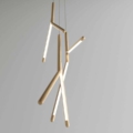 Tonelli Design Noum wisząca lampa LED z drewna