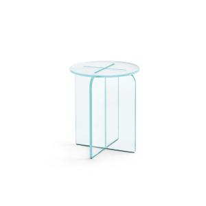 Tonelli Design Opalina stolik / stolik kawowy z opalowego szkła