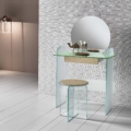Tonelli Design Opalina toaletka z opalowego szkła