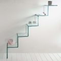 Tonelli Design Scala Del Cielo szafka na książki ze szkła