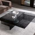 Tonelli Design Sestante stolik kawowy kwadratowy ze szkła
