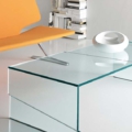Tonelli Design Strappo stolik kawowy ze szkła
