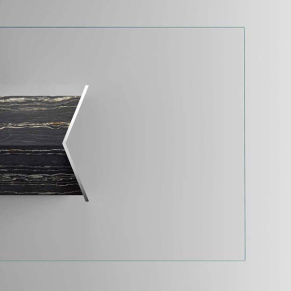 Tonelli-Design-T5_Stone-stol-z-blatem-ze-szkla-i-podstawa-ze-stali-nierdzewnej-i-marmuru-A3 Tonelli Design T5_Stone stół z blatem ze szkła i podstawą ze stali nierdzewnej i marmuru