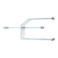 Tonelli Design Transistor szafka na książki / półka ścienna ze szkła