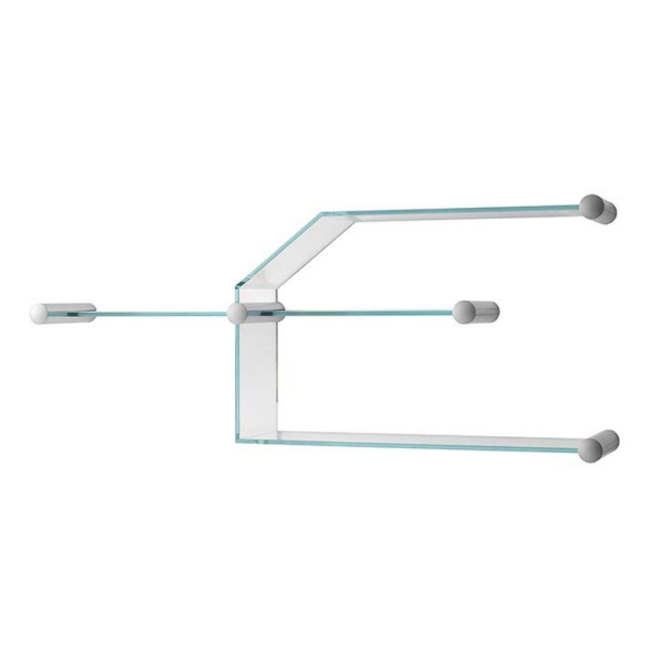 Tonelli-Design-Transistor-szafka-na-ksiazki---polka-scienna-ze-szkla-A3 Tonelli Design Transistor szafka na książki / półka ścienna ze szkła