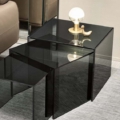 Tonelli Design Trio stolik boczny ze szkła
