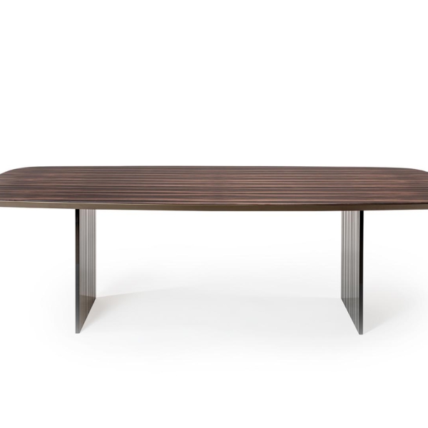 Reflex-MONOLITE-72-stol-do-jadalni-drewno-szklo-1 MONOLITE 72 stół do jadalni drewno szkło produkcji włoskiej prestiżowej marki meblowej Reflex.