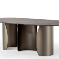 PETALO 72 stół do jadalni drewno szkło produkcji włoskiej prestiżowej marki meblowej Reflex.