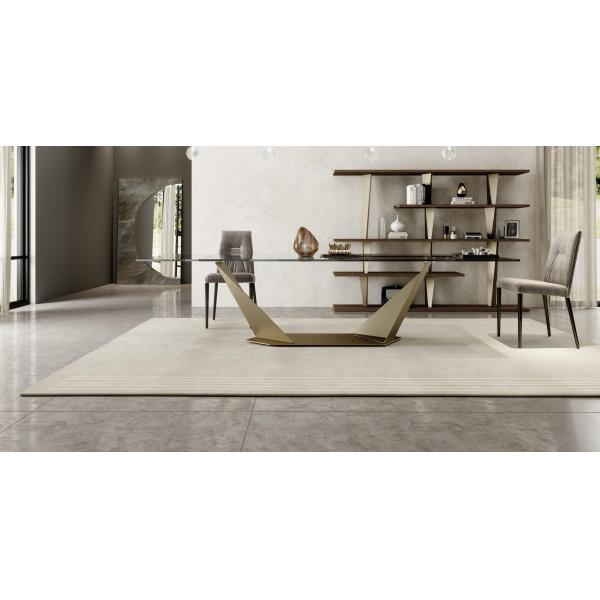 Reflex-QUARTZ-72-stol-do-jadalni-szklo QUARTZ 72 stół do jadalni szkło produkcji włoskiej prestiżowej marki meblowej Reflex.
