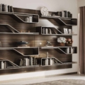 SEGNO regał/ biblioteczka drewno Pininfarina produkcji włoskiej prestiżowej marki meblowej Reflex.