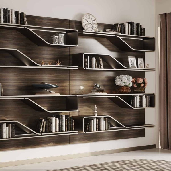 Reflex-SEGNO-regal--biblioteczka-drewno-Pininfarina-2 SEGNO regał/ biblioteczka drewno Pininfarina produkcji włoskiej prestiżowej marki meblowej Reflex.