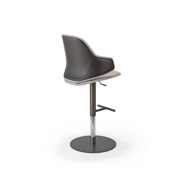 Reflex-VELA-stolek-barowy-hoker-drewno-skora-Pininfarina-4 VELA stołek barowy hoker drewno skóra Pininfarina produkcji włoskiej prestiżowej marki meblowej Reflex.