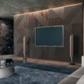 Emmemobili STRIPE panel ścienny projekt Ferruccio Laviani