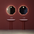 Antoniolupi Calice umywalka wisząca design Domenico De Palo E Mario Ferrarini