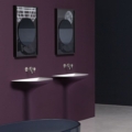 Antoniolupi Calice umywalka wisząca design Domenico De Palo E Mario Ferrarini