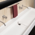 Antoniolupi Canale umywalka wisząca design Carlo Colombo