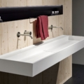 Antoniolupi Canale umywalka wisząca design Carlo Colombo