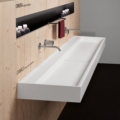 Antoniolupi Canale umywalka wisząca design Carlo Colombo