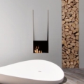 Antoniolupi Canto Del Fuoco kominek na etanol design Domenico De Palo