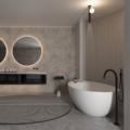 Antoniolupi Eclipse wanna wolnostojąca design Marco Di Paolo