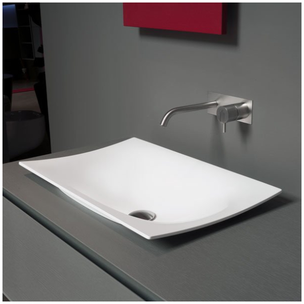 Antoniolupi Foglio umywalka nablatowa design Mario Ferrarini