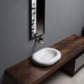 Antoniolupi Gessati umywalka nablatowa design Gumdesign