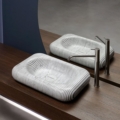 Antoniolupi Gessati umywalka nablatowa design Gumdesign