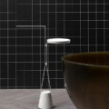 Antoniolupi Halo stojak na papier toaletowy i ręcznik design Calvi Brambilla