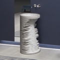 Antoniolupi Introverso umywalka wolnostojąca design Paolo Ulian