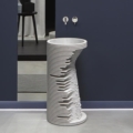 Antoniolupi Introverso umywalka wolnostojąca design Paolo Ulian