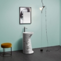Antoniolupi Introverso umywalka wolnostojąca design Paolo Ulian
