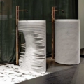 Antoniolupi Introverso umywalka wolnostojąca design Paolo Ulian