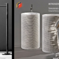 Antoniolupi Introverso umywalka wolnostojąca design Paolo Ulian