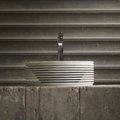Antoniolupi Introverso45 umywalka nablatowa design Paolo Ulian