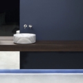 Antoniolupi Introverso45 umywalka nablatowa design Paolo Ulian