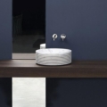Antoniolupi Introverso45 umywalka nablatowa design Paolo Ulian
