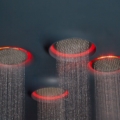 Antoniolupi Meteo_In deszczownica z podświetleniem LED design Nevio Tellatin
